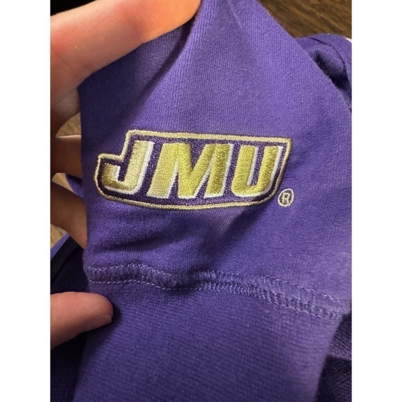 e5 Collegiate JM University Zip Up Hoodie Purple Women's Sz:S - Picture 10 of 10